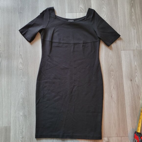 Talbots Womens Black Sheath Dress 8P - Picture 3 of 5